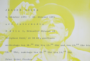 Beuys, Joseph - 1971 - art intermedia