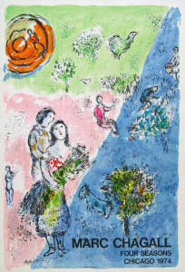 Chagall, Marc - 1974 - Chicago - Vier Jahreszeiten / Four Seasons