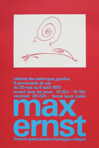 Ernst, Max - 1970 - Cabinet des Estampes Genève