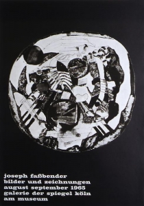Fassbender, Joseph - 1965 - Galerie der Spiegel Köln
