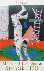 Hockney, David - 1981 - Metropolitan Opera New York (Parade)