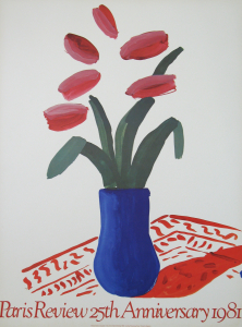 Hockney, David - 1981 - The Paris Review (Flower Study)