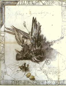Janssen, Horst - 1979 - (Toter Vogel) Kunstverein Hamburg