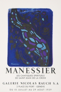 Manessier, Alfred - 1959 - Galerie Rauch (Les cantiques spirituels de Saint-Jean-de-la-Croix)