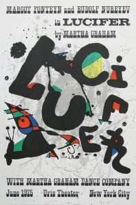 Miró, Joan - 1975 - (Lucifer) Uris Theater New York