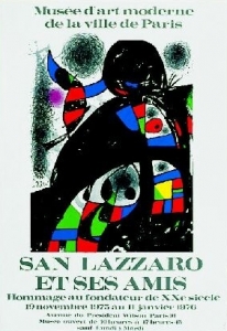 Miró, Joan - 1975 - (San Lazzaro) Musée dArt Moderne Paris