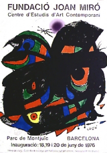 Miró, Joan - 1976 - (Inauguració) Fundació Joan Miró Barcelona