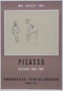 Picasso, Pablo - 1954 - (Dessins 1903-1907) Galerie Berggruen