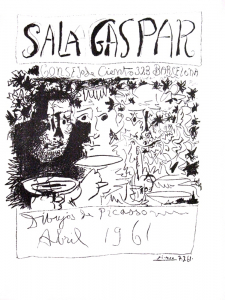Picasso, Pablo - 1961 - (Dibujos de Picasso) Sala Gaspar Barcelona