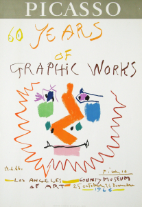 Picasso, Pablo - 1966 - Los Angeles County Museum (60 Years of Graphic Works)