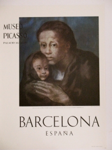 Picasso, Pablo - 1966 - Museo Picasso Palacio Aguilar Barcelona (Mutter und Kind / Mère et enfant au fichu)