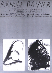 Rainer, Arnulf - 1970 - (Face Farces) Galerie nächst St.Stephan