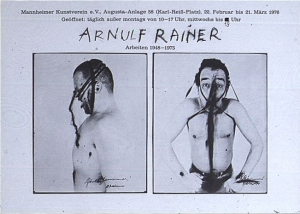 Rainer, Arnulf - 1976 - Kunstverein Mannheim