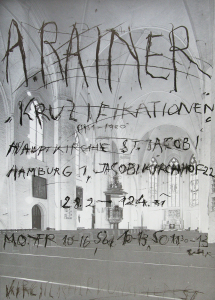 Rainer, Arnulf - 1981 - (Kruzifikationen) Jacobikirche Hamburg