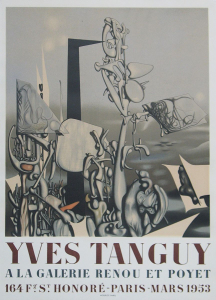 Tanguy, Ives - 1953 - Galerie Renou & Poyet Paris
