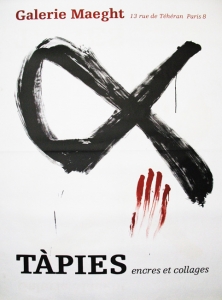 Tàpies, Antoni - 1968 - Galerie Maeght (Encres et collages)