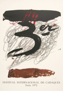Tàpies, Antoni - 1972 - Festival Internacional de Cadaquès