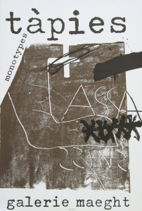 Tàpies, Antoni - 1974 - (Monotypes) Galerie Maeght