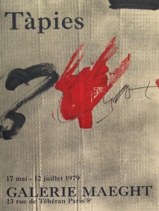 Tàpies, Antoni - 1979 - Galerie Maeght Paris