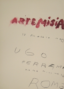 Twombly, Cy - 1980 - Galleria Ferranti Roma (Artemisia)
