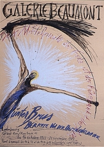 Brus, Günter - 1987 - Galerie Beaumont Luxembourg