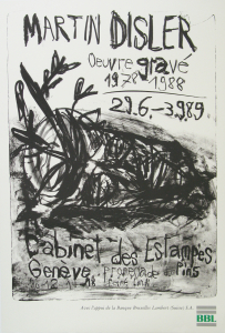 Disler, Martin - 1989 - Cabinet des Estampes Genf