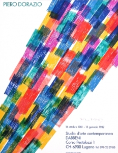 Dorazio, Piero - 1981 - Studio d´art contemporanea Dabbeni Lugano