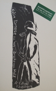 Droese, Felix - 1985 - (Drucke vom Holz) Rathaus Reutlingen