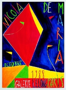 Maria, Nicola de - 1988 - Galerie Lelong Paris