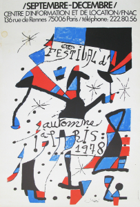 Miró, Joan - 1978 - Festival dAutomne