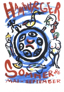 Penck, A.R. - 1986 - (mit Herrmann) Hamburger Sommer