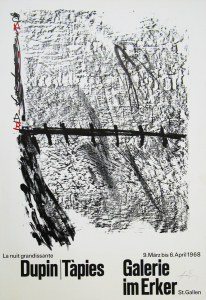 Tàpies, Antoni - 1968 - Galerie im Erker St Gallen