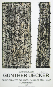 Uecker, Günther - 1987 - Kunstverein Bayreuth (Bühnenbilder)