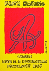 Haring, Keith - 1989 - Galerie Hünermann