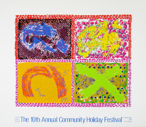Graves, Nancy - 1980 - Lincoln Center New York (10th Community Holiday Festival)