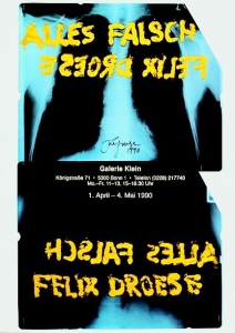 Droese, Felix - 1990 - Galerie Klein Bonn