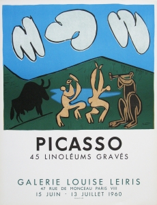 Picasso, Pablo - 1960 - Galerie Louise Leiris Paris (45 Linoléums Gravés)