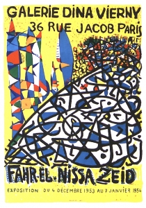 Zeid, Fahr el Nissa - 1954 - Galerie Vierny Paris