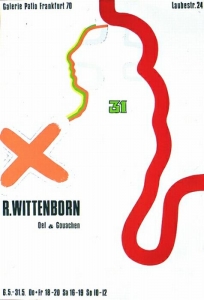 Wittenborn, Rainer - 1970 - Galerie Patio Frankfurt