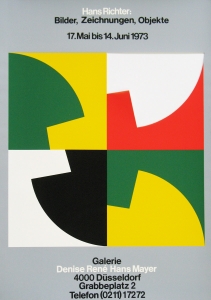 Richter, Hans - 1973 - Galerie Denise René Hans Mayer Düsseldorf