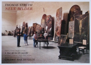 Struth, Thomas - 1988 - Galerie Hetzler Köln (Restauratoren in San Lorenzo, Neapel)