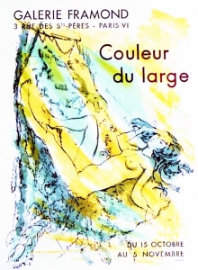 Simon, Luc - 1959 - Galerie Framond Paris (Couleur du large)