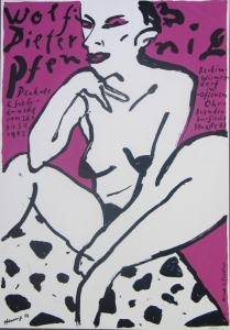 Pfennig, Wolf-Dieter - 1992 - (Plakate und Siebdrucke) Berlin