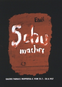 Schumacher, Emil - 1957 - Galerie Parnass Wuppertal