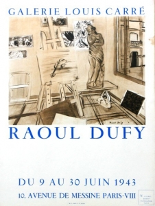 Dufy, Raoul - 1943 - Galerie Louis Carré Paris