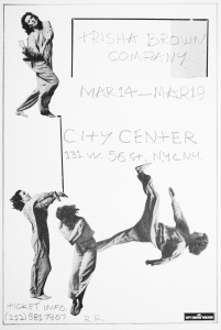 Rauschenberg, Robert - 1980 - Trisha Brown Company
