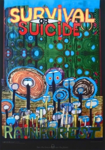 Hundertwasser, Friedensreich - 1990 - (Survival Suicide) Rainforest