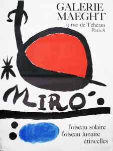 Miró, Joan - 1967 - Galerie Maeght (loiseau solaire)
