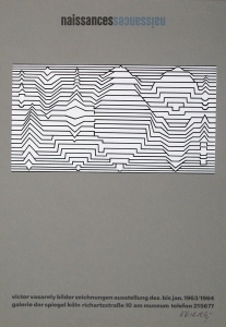 Vasarely, Victor - 1963 - (Naissances) Galerie Der Spiegel Köln
