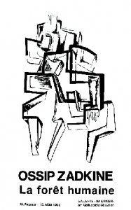 Zadkine, Ossip - 1966 - Galerie im Erker